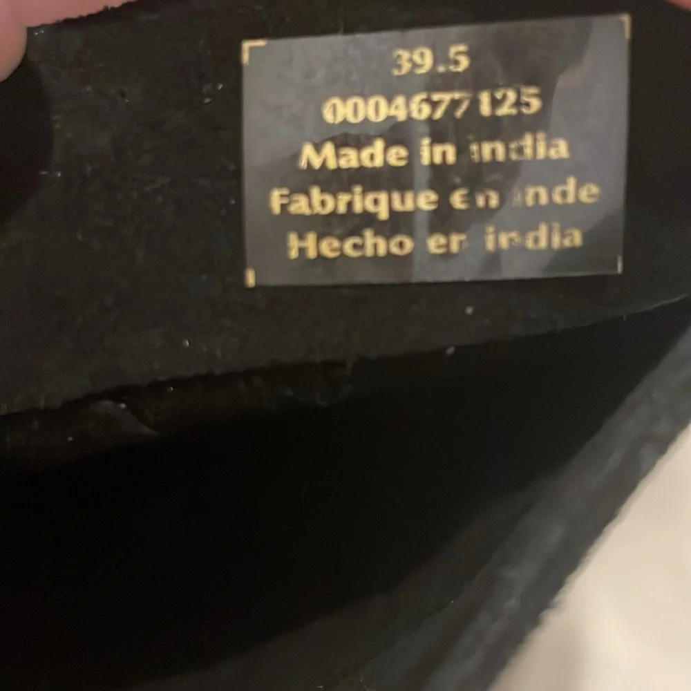 Free People Sway black genuine suede Low western inspired boots new 39 - Picture 12 of 12